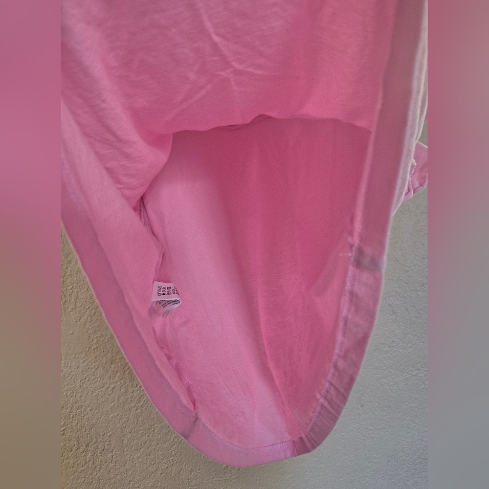 Zara Pink Sz M Ruffle Sleeve Top - Picture 8 of 8